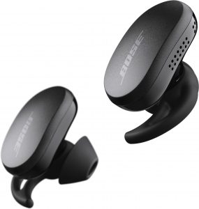 bose quietcomfort earbuds in black