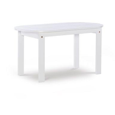 White coffee table