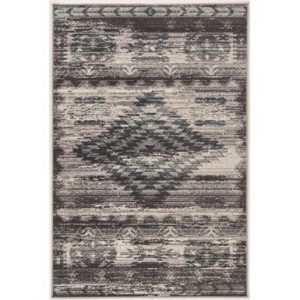 Vacya Gray And Charcoal 9X12 Area Rug